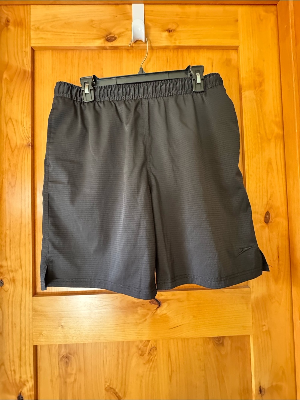 Speedo Black Men's Athletic Mesh Shorts